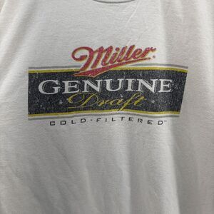 Vintage 90s Miller Genuine Draft Graphic Shirt Mens XL Miller Beer Milwaukee